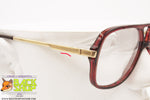 MODESIGN mod. 859/F KA, Vintage aviator frame cherry red, Deadstock defects