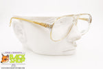 LC LUX COLOR mod. M 513 205, Clear transparent aviator/pilot frame, New Old Stock 1980s