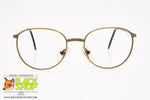 P.Q. BOX mod. 143 0199, Vintage italian round glasses frame, New Old Stock 1990s