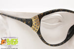 VIENNALINE mod. 1528 50, Vintage eyeglass frame women adorned rhinestones, New Old Stock 1980s