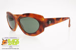 BRILLE mod. M122 C.115.1, Vintage women sunglasses dappled animalier oversize, New Old Stock 1980s