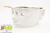 VOGUE mod. VO3031 ORO/ARG, Vintage eyeglass frame half rimmed women, New Old Stock 1990s
