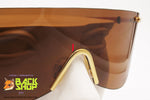 PREMIER PARIS mod. SFIZIO S21, Vintage mask mono lens sunglasses wrapping, Deadstock defects