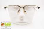 VOGUE mod. DONALD/N OR/NE, Vintage large oval aviator frame nylor lenses, New Old Stock 1990s