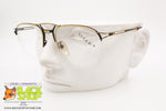 VOGUE mod. DONALD/N OR/NE, Vintage large oval aviator frame nylor lenses, New Old Stock 1990s