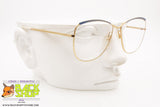 ESSILOR mod. 415-02 AHG 1, Vintage eyeglass frame women accentuated eyebrows, New Old Stock 1980s