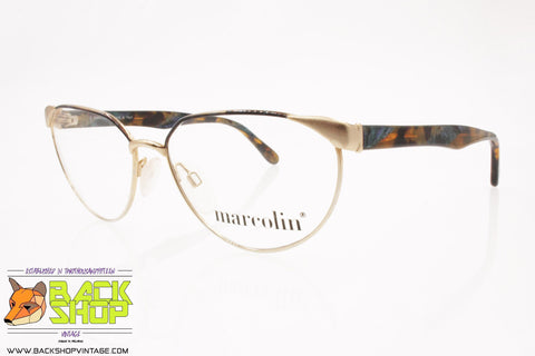 MARCOLIN mod. 7062 809, Vintage women eyeglass frame, New Old Stock 1990s