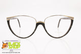 VON FURSTENBERG mod. F131 S35, Vintage women eyeglass frame cat eye round, Deadstock defects