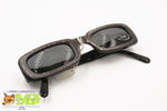 LOOK mod. 1847 B41, Vintage sunglasses squared grey black, New Old Stock 1990s