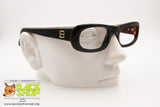 LAURA BIAGIOTTI mod. LB 85002 Vintage sunglasses frame, black & brown flat top, New Old Stock