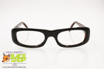 LAURA BIAGIOTTI mod. LB 85002 Vintage sunglasses frame, black & brown flat top, New Old Stock