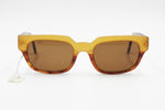 SWING by LASTES mod. 821 05, Crazy uncommon wayfarer bicolored sunglasses, New Old Stock 1980s