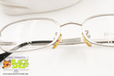 DOLCE & GABBANA DG316 719 Silver glasses frame, optical eyeglasses frame, New Old Stock