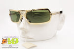 MIRASOL Vintage authentic 50s Sunglasses, metal frame with crystal/glass lenses,  New Old Stock 1950s
