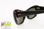 SUPERSOL Vintage sunglasses 50s/60s, black acetate women, New Old Stock 1950s/1960s