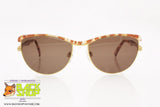 ESSENCE by INDO mod. 489 BROWN, Vintage Sunglasses women, New Old Stock