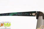 PACO RABANNE Paris mod. PR-703 GP-VERT, Vintage sunglasses women golden & marbled green, New Old Stock 1980s