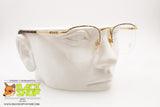 ENRICO COVERI mod. EC 338 Half rimmed eyeglass frame, square lenses, New Old Stock 90s