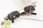 DAYTONA by SAFILO mod. DA 902/S 031 Vintage Sunglasses, golden & black, New Old Stock 1980s