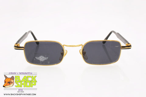 DAYTONA by SAFILO mod. DA 902/S 031 Vintage Sunglasses, golden & black, New Old Stock 1980s