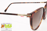 RALPH LAUREN mod. 713 079 Vintage Sunglasses, cat eye women darken brown tortoise, New Old Stock 1990s