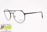 MARCOLIN mod. VILLAGE 1(6236) 468, Round eyeglass frame, dappled brown & black, New Old Stock 1990s