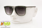 BLUE BAY mod. NAIROBI 97U Vintage Sunglasses, Green tones metal inserts, Wayfarer restyle, New Old Stock 1990s