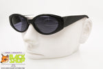 ANNABELLA mod. 549 S C1 Vintage sunglasses women, black curved tooled, New Old Stock 1990s