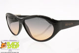 REVLON mod. RV101 00A Vintage Sunglasses women black, two-tone lenses, New Old Stock 1990s