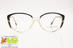 RAFFAELLA CURIEL mod. 5544 Vintage rounded women's glasses frame, New Old Stock 1980s