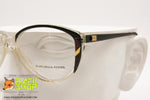 RAFFAELLA CURIEL mod. 5544 Vintage rounded women's glasses frame, New Old Stock 1980s