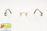 OUVERTURE Vintage 1980s rimless Eyeglass Frame, Classic model made in Italy, New Old Stock 80s