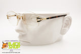 OUVERTURE Vintage 1980s rimless Eyeglass Frame, Classic model made in Italy, New Old Stock 80s