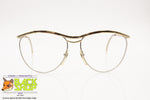 VOTTICA by APOLLO OPTIK Oval oversize women eyeglass frame, Underlined eyebrows, New Old Stock 1980s