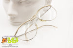 VOTTICA by APOLLO OPTIK Oval oversize women eyeglass frame, Underlined eyebrows, New Old Stock 1980s