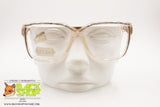 SAFILO EMOZIONI 11 Vintage eyeglass/sunglasses frame, Clear & Grey animalier effect, New Old Stock