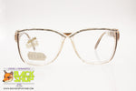 SAFILO EMOZIONI 11 Vintage eyeglass/sunglasses frame, Clear & Grey animalier effect, New Old Stock