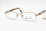 Florence Vogue VO 3216 280 Vintage rectangualr eyeglasses frame, Golden & Havana tortoise acetate, New Old Stock 1990s