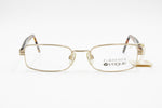 Florence Vogue VO 3216 280 Vintage rectangualr eyeglasses frame, Golden & Havana tortoise acetate, New Old Stock 1990s
