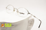 BYBLOS mod. 631 Vintage eyeglass frame Half rimmed, New Old Stock 1990s