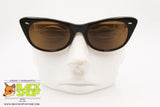 PL Authentic 1960s Vintage Sunglasses, Cat eye brown acetate, New Old Stock