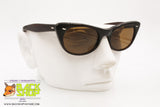 PL Authentic 1960s Vintage Sunglasses, Cat eye brown acetate, New Old Stock
