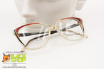 CLAUDE BENSARD Vintage 1970s women's eyeglass frame Made in Italy, New Old Stock