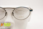 ATELIER Vintage round glasses frame/eyeglasses blue tones, hi-tech structure, New Old Stock 1980s