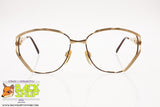 VALENTINO Vintage women frame glasses Golden & Darken tortoise, Vintage preowned