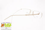 RODENSTOCK mod. R4757 S1 A, Titanium eyeglass frame, modern rimless, New Old Stock