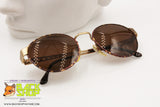 SERGIO TACCHINI mod. S.T. 1001-S  Round medium Vintage Sunglasses, New Old Stock 1990s