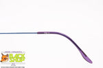 FILA mod. VF 8052 Q09, Vintage oval slim eyeglass frame electric blue intense, New Old Stock 1990s