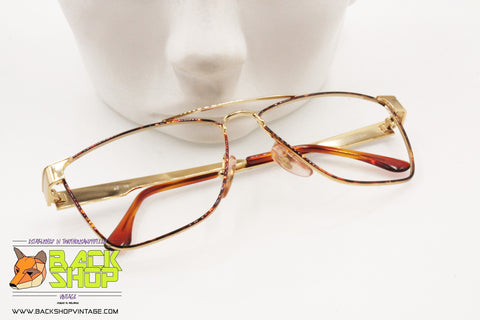 ESPRESSIONI Made in Italy mod. 19 Vintage Men's aviator glasses frame, New Old Stock 1980s