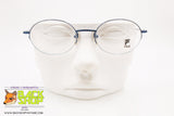 FILA mod. VF 8050 Q09, Vintage oval slim eyeglass frame nylor, electric blue intense, New Old Stock 1990s